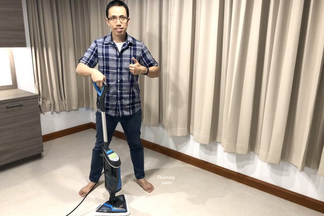 BISSELL PowerFresh Lift-Off Using as a Steam Mop